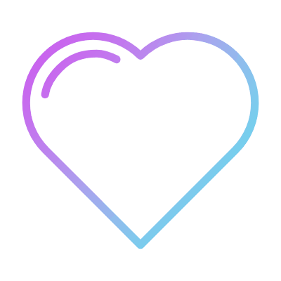 Heart, Animated Icon, Gradient