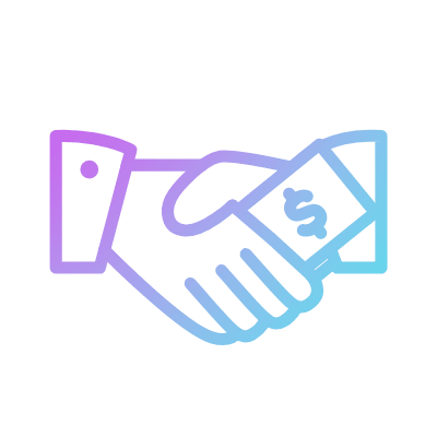 Bribery, Animated Icon, Gradient