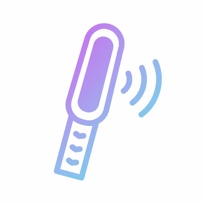 Metal Detector, Animated Icon, Gradient