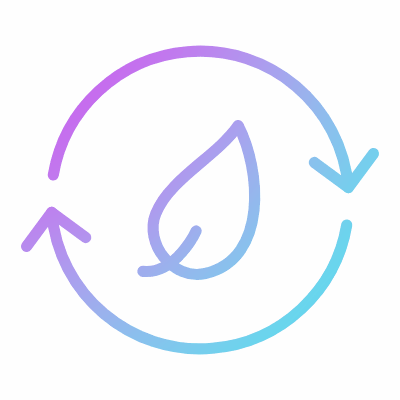 Bio Mass, Animated Icon, Gradient