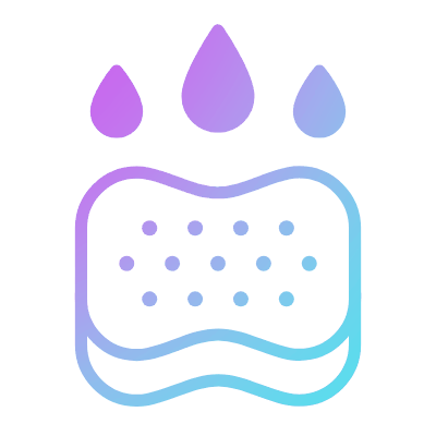 Sponge Absorbtion, Animated Icon, Gradient