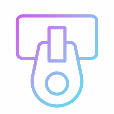 Zipper, Animated Icon, Gradient