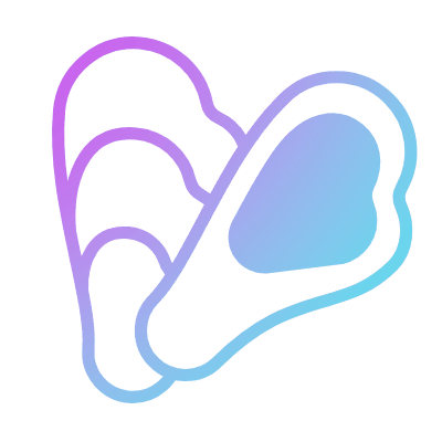Oysters, Animated Icon, Gradient