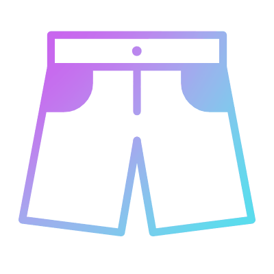 Long shorts, Animated Icon, Gradient