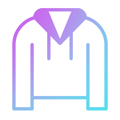 Hoodie, Animated Icon, Gradient