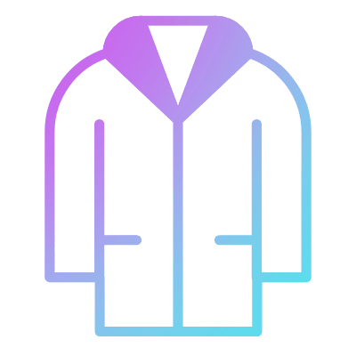 Raincoat, Animated Icon, Gradient