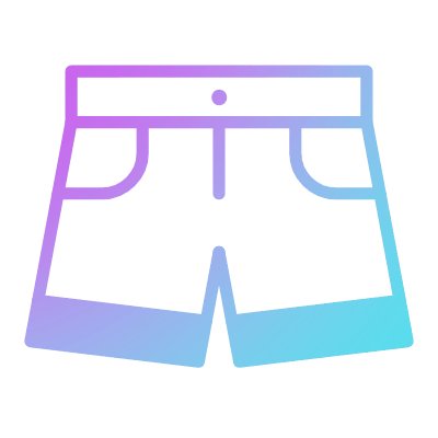 Shorts, Animated Icon, Gradient