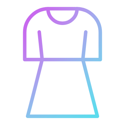 Dress, Animated Icon, Gradient