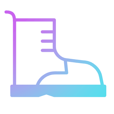 Boots, Animated Icon, Gradient