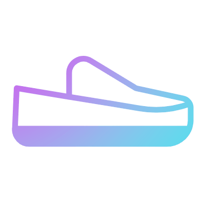 Footwear, Animated Icon, Gradient