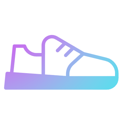 Sneaker shoes, Animated Icon, Gradient