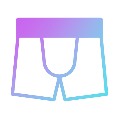 Men's underwear, Animated Icon, Gradient