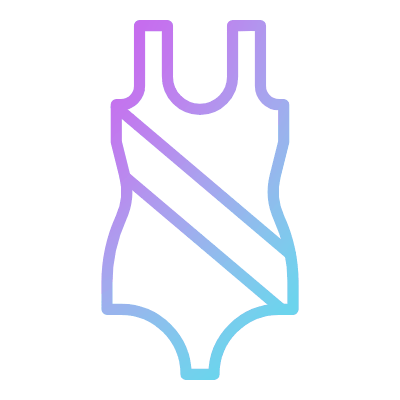 Swimming suit, Animated Icon, Gradient