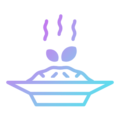 Risotto, Animated Icon, Gradient