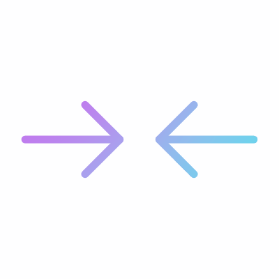 Comparison, Animated Icon, Gradient