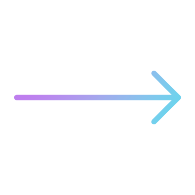 Arrow Right, Animated Icon, Gradient