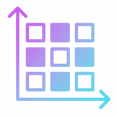 DPI Resolution, Animated Icon, Gradient