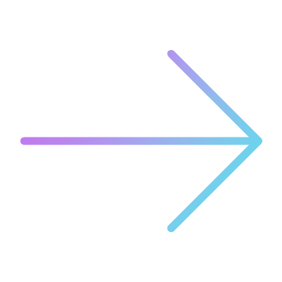 Arrow Right, Animated Icon, Gradient