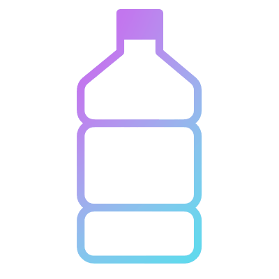 Bottle, Animated Icon, Gradient