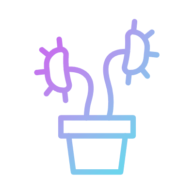 Venus Fly Trap, Animated Icon, Gradient