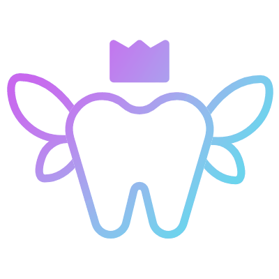 Tooth Fairy Day, Animated Icon, Gradient