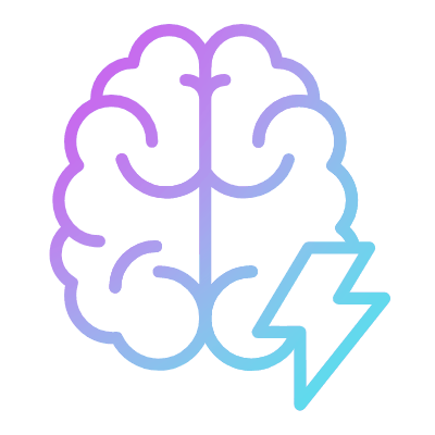 Stress, Animated Icon, Gradient