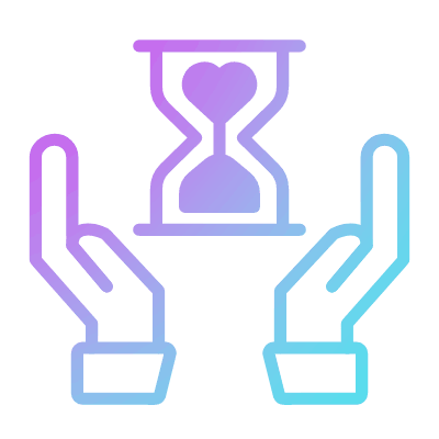 Longevity, Animated Icon, Gradient