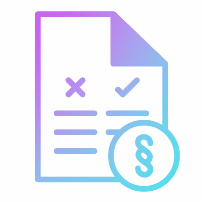File Regulations, Animated Icon, Gradient
