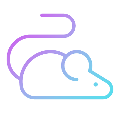 Mouse, Animated Icon, Gradient