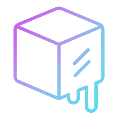 Ice Cube, Animated Icon, Gradient