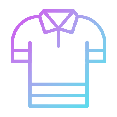 Polo Shirt, Animated Icon, Gradient