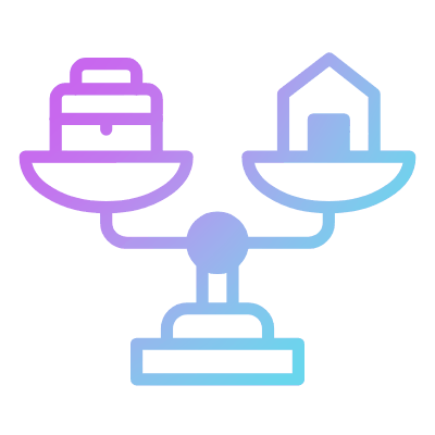 Work Life, Animated Icon, Gradient