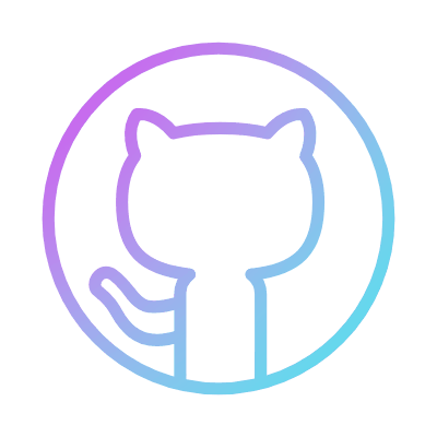 Github, Animated Icon, Gradient
