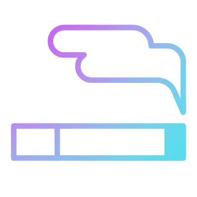 Smoking, Animated Icon, Gradient