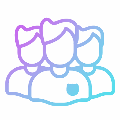Group, Animated Icon, Gradient