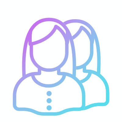Couple, Animated Icon, Gradient