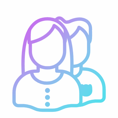 Couple, Animated Icon, Gradient