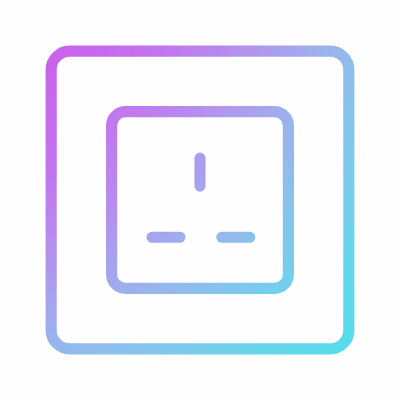 Outlet Type G, Animated Icon, Gradient