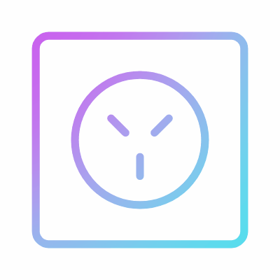 Outlet Type H, Animated Icon, Gradient