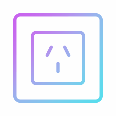 Outlet Type I, Animated Icon, Gradient
