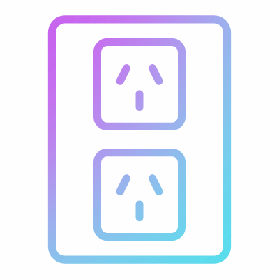 Outlet Double Type I, Animated Icon, Gradient