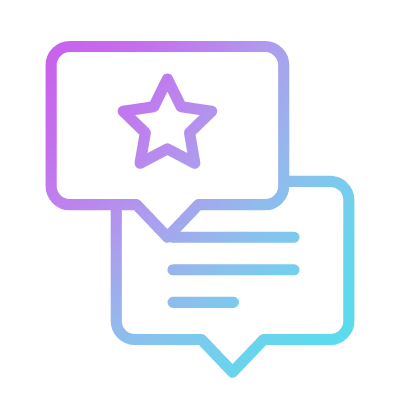 Messages Engagement, Animated Icon, Gradient