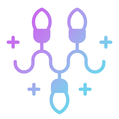 Christmas Lights, Animated Icon, Gradient
