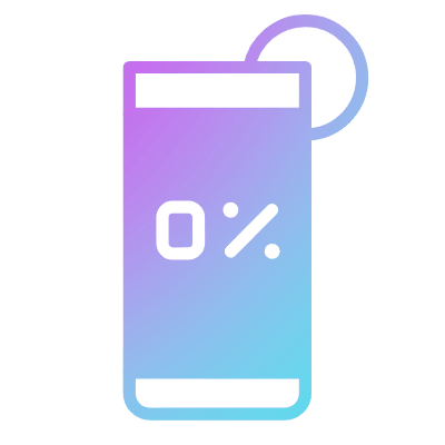 Mocktail, Animated Icon, Gradient