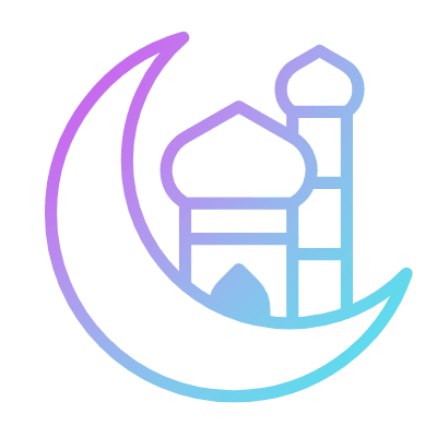 Ramadan, Animated Icon, Gradient