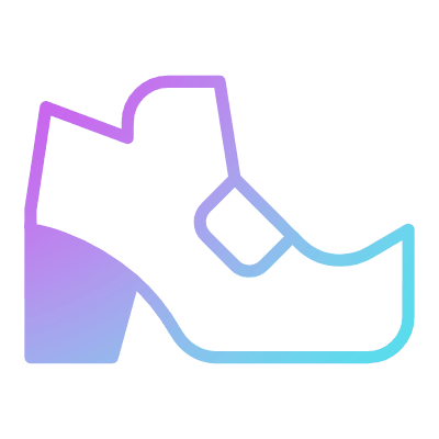 Leprechaun Boots, Animated Icon, Gradient