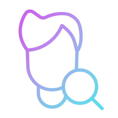 Customer, Animated Icon, Gradient