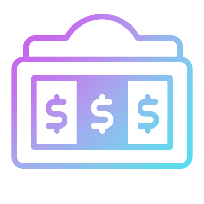 Slot Machine, Animated Icon, Gradient