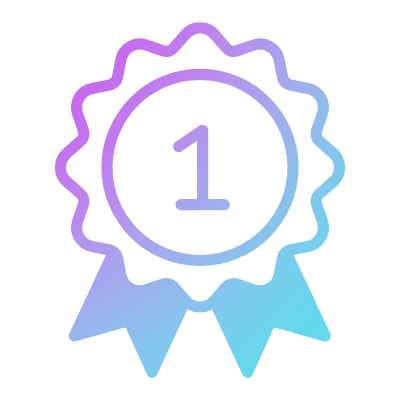 Badge First, Animated Icon, Gradient