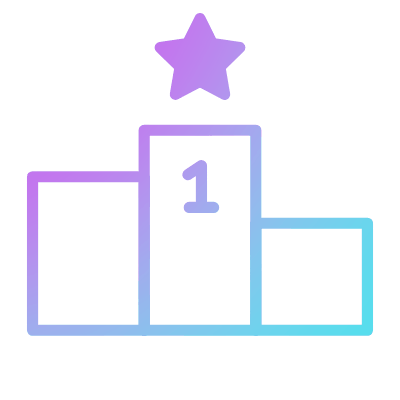 Podium First, Animated Icon, Gradient
